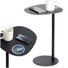 Vilde, stolik kawowy, metalowy, czarny, 35-25-53 cm