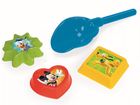 Wader, Disney, łopatka + 3 foremki do piasku