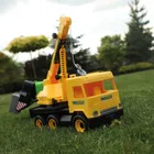 Wader, Middle Truck, dźwig, żółty