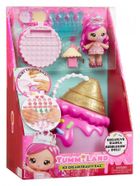 Yummiland, Ice Cream Beauty Bag, zestaw kosmetyczny z laleczką Biancą Bubblegum i akcesoriami do makijażu