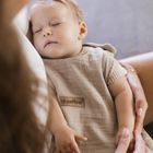 Zaffiro, Malaga, śpiworek do spania, muślinowy, TOG 1.5, beige, 0-6m