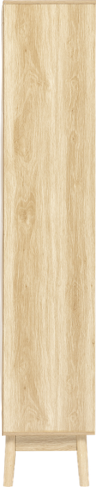 5five Simply Smart, Abana, regał na książki nieregularne półki wnęki, 80-30-160 cm