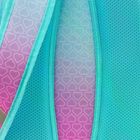 Abag, plecak szkolny, 3-komorowy, hexagon mint ombre