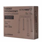 Actionmed, taboret prysznicowy, okrągły, aluminiowy