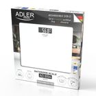 Adler, waga łazienkowa USB-C, akumulatorowa, do 180 kg