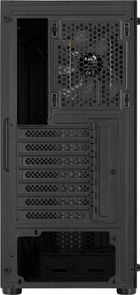 Aerocool, PGS Prime-G-BK-v1, obudowa komputerowa, RB, czarna