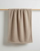 Albero Mio, Cotton Muślin & Boucle, kocyk boucle, karmel, 75-100 cm