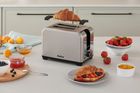 Amica, toster, TF 3043 Retro Inox