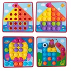 Askato, Genialny dzieciak, guzikowy trening małej rączki, mozaika, 45 elementów