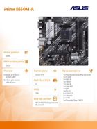 Asus, płyta główna, Prime B550M-A WIFI II AM4 4DDR4 HDMI M.2 mATX
