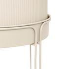 Atmosphera, Aze, donice metalowe, średnica 30 cm, 2 szt.