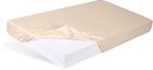 BabyMatex, prześcieradło z gumką, jersey, jasnobeżowe, 60-120 cm