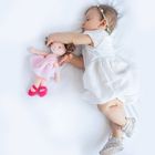 BabyOno, lalka Lena, maskotka, różowa