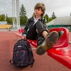 BackUp, plecak szkolny, 3-komorowy, Blaze