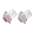 b.box, smoczek symetryczny, 0-6m, jagoda/róż, 2 szt.