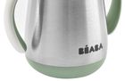 Beaba, bidon termiczny, ze słomką, sage green, 250 ml