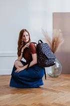 Beaba, Tokyo, plecak dla mamy, leopard