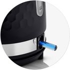 Berdsen, czajnik elektryczny, czarno-srebrny, 1,7l, BD-705