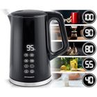 Berdsen, czajnik elektryczny, czarno-srebrny, 1,7l, BD-71