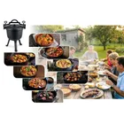 Berdsen, kociołek żeliwny, emaliowany, 8l