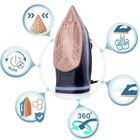 Berdsen, żelazko parowe, ceramiczna powłoka, praca w pionie, 3000W, BD-330