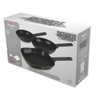 Berlinger Haus, Anthracite, zestaw patelni tytanowych, 3 szt.