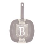 Berlinger Haus, patelnia grillowa tytanowa, taupe, 28 cm