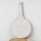 Berlinger Haus, Sahara, patelnia tytanowa do placuszków emoji, 26 cm