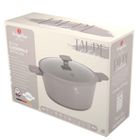 Berlinger Haus, Taupe, garnek tytanowy z pokrywą, 8l