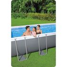 Bestway, basen stelażowy, ogrodowy 488-244-122 cm, zestaw 11w1