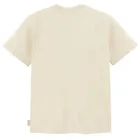 Beżowy t-shirt o kroju relaxed NOWEAR