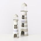 Boltze, Sands, zestaw metalowych dekoracji, latarnie morskie, 40-57 cm