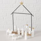 Boltze Xmas, Natos, minimalistyczna szopka bożonarodzeniowa, 11 figurek