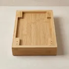 Boximo, Kizu, wisząca szafka na klucze, bambusowa, 19-27-6 cm