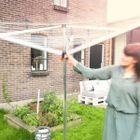 Brabantia, suszarka ogrodowa, Compact 4 ramiona