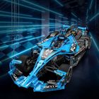 Cada, Formula E wyścigówka, klocki konstrukcyjne, pojazd, 1667 elementów