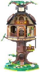 Cada, Tree House Library, Biblioteka w domku na drzewie, LED, 1808 elementów