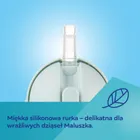 Canpol babies, kubek niekapek, z rurką i odważnikiem, kremowy, 270 ml