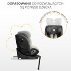 Caretero, Fortis i-Size, fotelik samochodowy, graphite, 40-150 cm