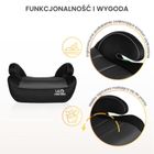 Caretero, Leo I-Size, podstawka samochodowa, Grey, 125-150 cm