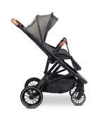 Caretero, Ratio, wózek spacerowy, Dark Grey