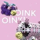 Clics, Nano, Fantastyczni Konstruktorzy, klocki konstrukcyjne, 125 elementów