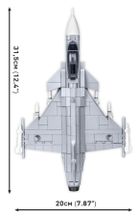 Cobi, Armed Forces, Szwedzki myśliwiec wielozadaniowy Saab JAS 39 Gripen C, klocki, 465 elementów