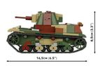 Cobi, Historical Collection, WWII, Light tank 7TP, klocki, 1:28, 669 elementów