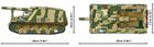 Cobi, Historical Collection WWII, Panzerhaubitze Hu mmel Trzmiel, klocki, 1:28, 1118 elementów