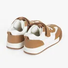 Cool Club, Buty sportowe chłopięce, ecru-brązowe, podeszwa Barefoot