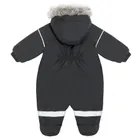 Cool Club, Kombinezon chłopięcy z kapturem, ocieplany, czarny