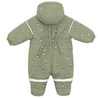 Cool Club, Kombinezon chłopięcy z kapturem, ocieplany, zielony