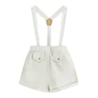 Cool Club, Komplet chłopięcy, Body muślinowe z długim rękawem, Szorty, Szelki, mix