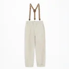 Cool Club, Komplet chłopięcy, Koszula z krótkim rękawem, Spodnie materiałowe, Szelki, mix